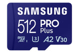 Sd Microsd Card 512gb Samsung Sdxc Pro Plus 2023 Cl10 Retail