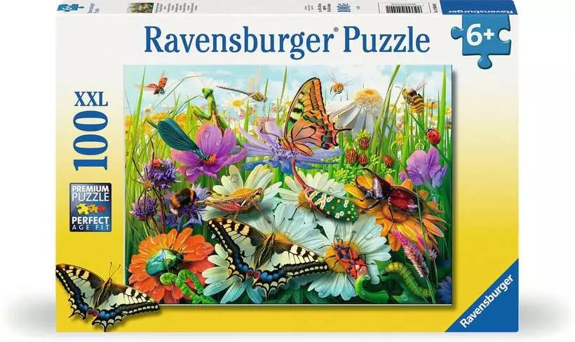 Ravensburg Children'S Puzzle - Miracle World Of Insects 100 Parts 12004049