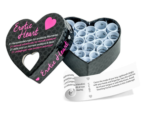 EAN 8717703521870 - Tease and Please Erotic Heart mini Juego de retos Cualquier género NL, US, DE, FR imagen 2