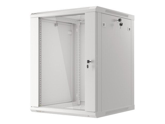 Armario Rack 19 Montaje Pared 15u / 600x600 Autoarmas (Paquete Plano) Gris Lanberg