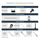 Startech Rack Marco Abierto Con Profundidad Ajust