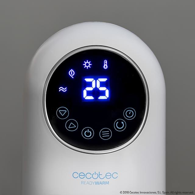 Calefactor Bano Ceramico Cecotec Ready Warm 10100 Smart Ceramic Vertical 2000w