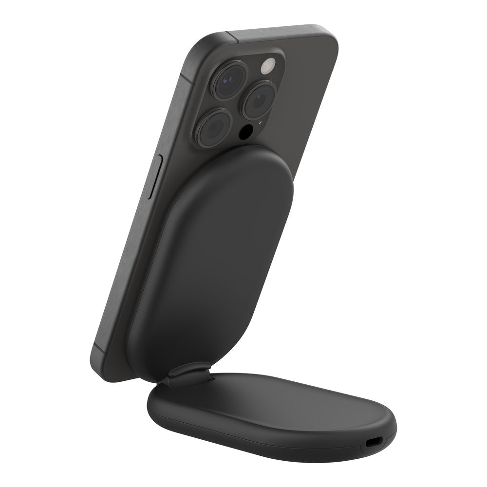 Belkin Boost Charge Q12 15w Mag. Einklappb.Ladeg.Schw. Wib007hqbk