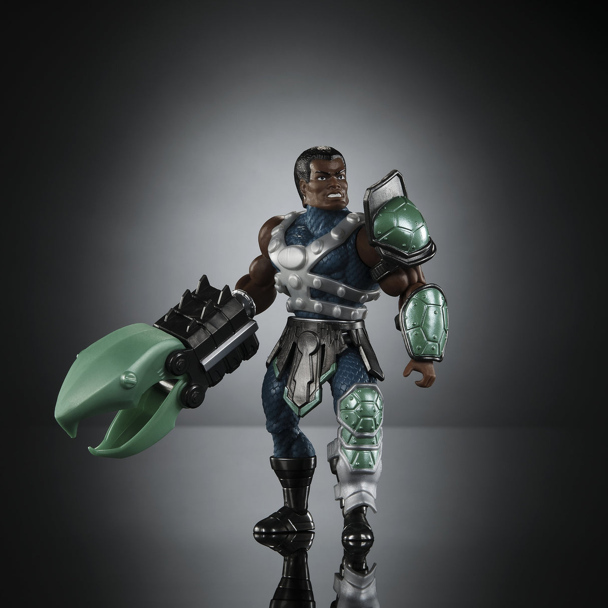 Mattel Masters Of The Universe Origins Turtles Of Grayskull Clamp Champ, Personaje Jbn05