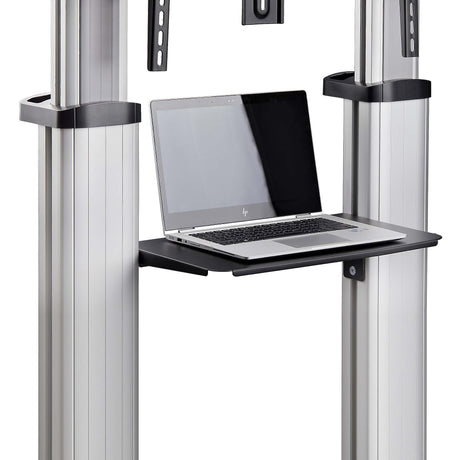 EAN 0065030906302 - StarTech.com 1110C-MOBILE-TV-CART soporte para TV 2,54 m (100") Negro, Plata imagen 10