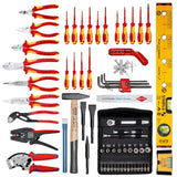 Kit  De Herramientas De Knipex "Big Basic Move" Elektroplus, 68 Partes, Conjunto De Herramientas En Negro, Con Rango De Herramientas Para Electricistas 00 21 06