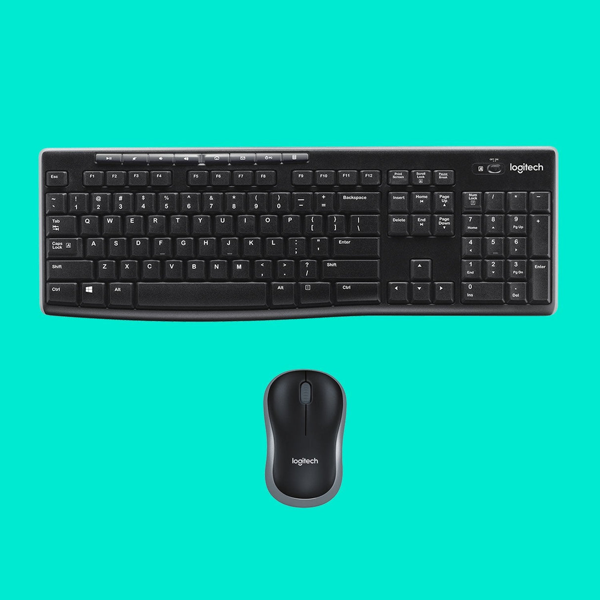 EAN 5099206039148 - Logitech 920-004508 teclado Ratón incluido Hogar RF inalámbrico QWERTY Internacional de EE.UU. Negro, Pla imagen 6