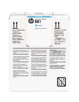 Tinta Latex Hp 881 Cian Claro De 5l