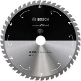 Hoja De Sierra Circular Bosch Professional Standard Para Madera, Ø 250 Mm, Orificio 48z 30 Mm, Para Tronzadoras A Batería 2608837728