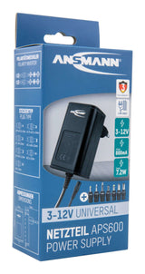 Ansmann Aps 600 Unidad De Fuente De Alimentación 7,2 W Negro