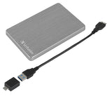 EAN 0023942536659 - Verbatim Store 'n' Go ALU Slim disco duro externo 2.5" USB Tipo C 3.2 Gen 1 (3.1 Gen 1) imagen 3