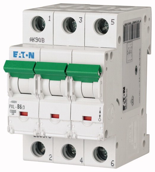 Eaton Pxl-B6 3 Ls-Schalter 6a 3p 236378 B-Char 236378