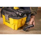 Aspiradora Stanley Fatmax V20, En Seco Y Húmedo (Amarillo, Sin Batería Ni Cargador) Sfmcv002b-Xj