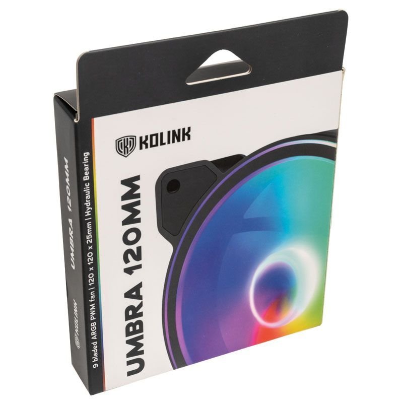 Kolink Umbra Argb Led Pwm Ventilador - 120mm