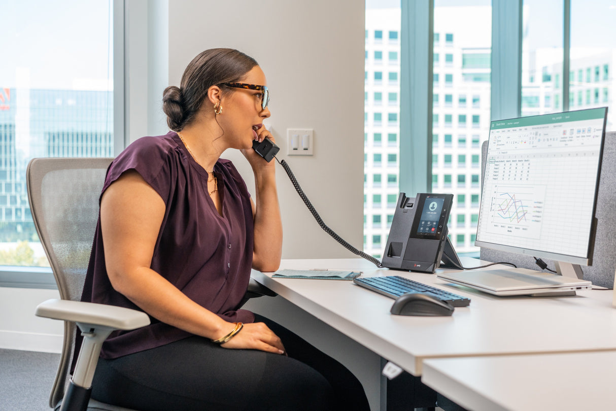 Poly Ccx 500 Teléfono Ip Negro 24 Líneas Lcd