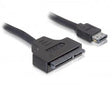 EAN 4043619844029 - DeLOCK SATA cable, 0.5m cable de SATA 0,5 m eSATAp Negro imagen 1