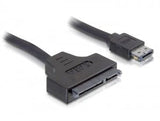 EAN 4043619844029 - DeLOCK SATA cable, 0.5m cable de SATA 0,5 m eSATAp Negro imagen 1