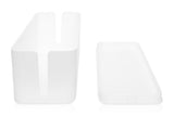 Caja Organizadora De Cables Digitus, Blanca, Juego De 3 (S,M,L)