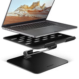 EAN 8595247909183 - Axagon STND-LQB Laptop-Ständer, Doppelgelenk, höhenverstellbar, faltbar Soporte para ordenador portátil y imagen 1