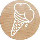 Colop Woodies Mempel-Set "Mix" Retail