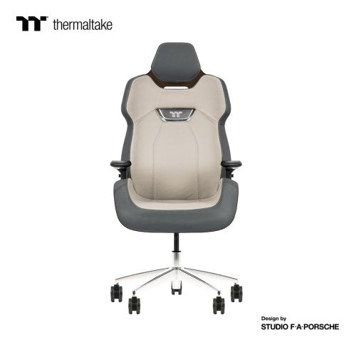 Thermaltake Argent E700 Mocha Mousse & Slate Gray Crayon Real Leather Chair