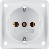 Berker 09 4185 25 02 Einbau-Steckdose Pws Damasziert B.Mobil