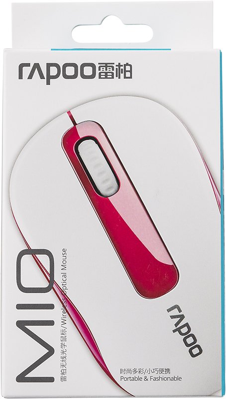 Rapoo M10 Plus Ratón Ambidextro Rf Inalámbrico Óptico 1000 Dpi