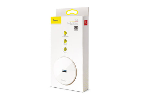 EAN 6953156284265 - Baseus CAHUB-G02 hub de interfaz USB 2.0 Type-C Blanco imagen 3