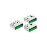 20 Piezas Paquete De Recarga Inline Para Bloqueador De Puertos Usb