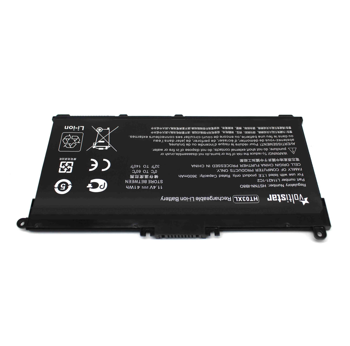 Batería Para Portátil Hp 14-Ce 14-Cf 14-Ck 14-Cm 14-Dg 14-Df Ht03xl