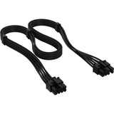 Corsair Cable Pcie 8-Pin 6+2 Split , 650mm, Negro