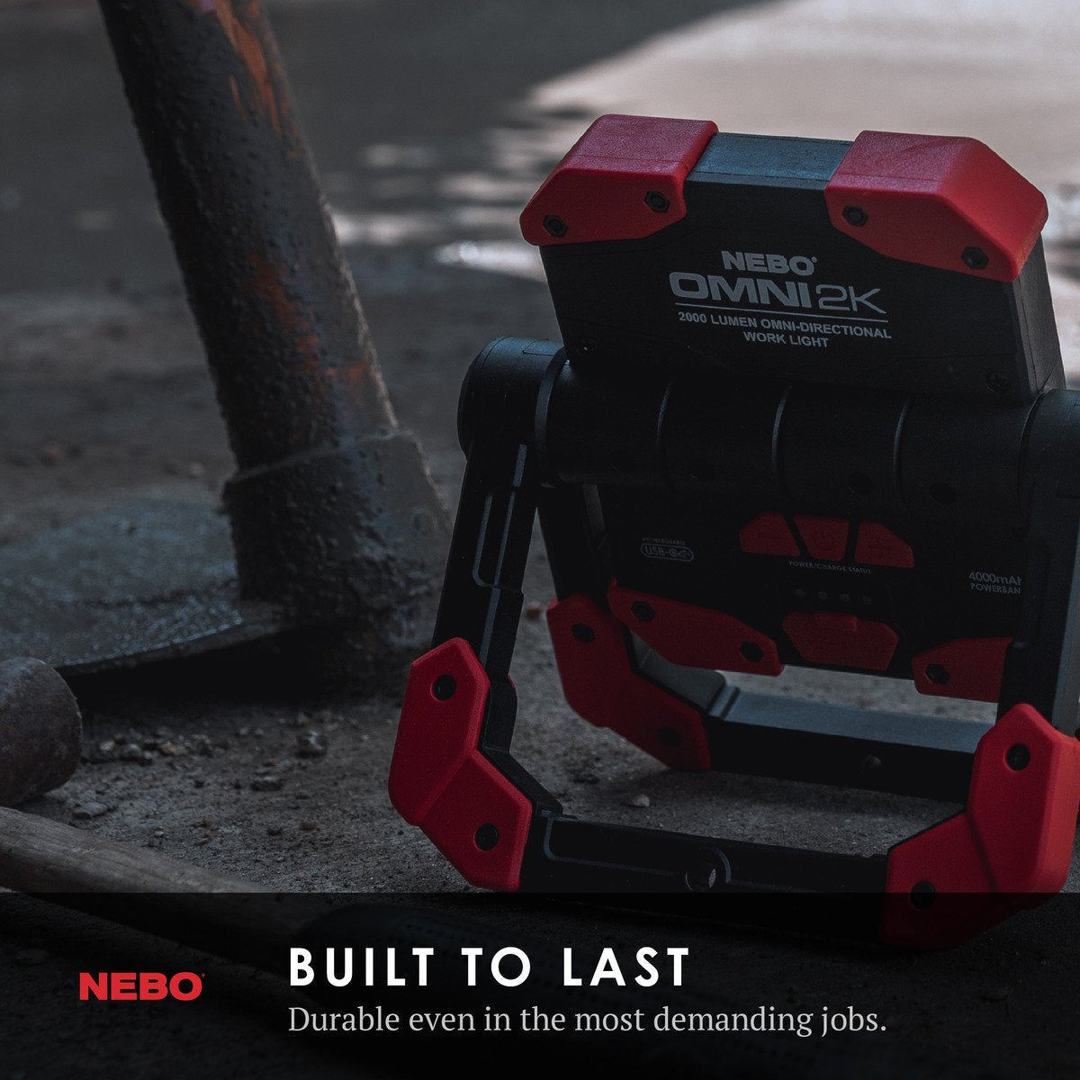 Foco De Trabajo Omni 2k. Recargable. Nebo