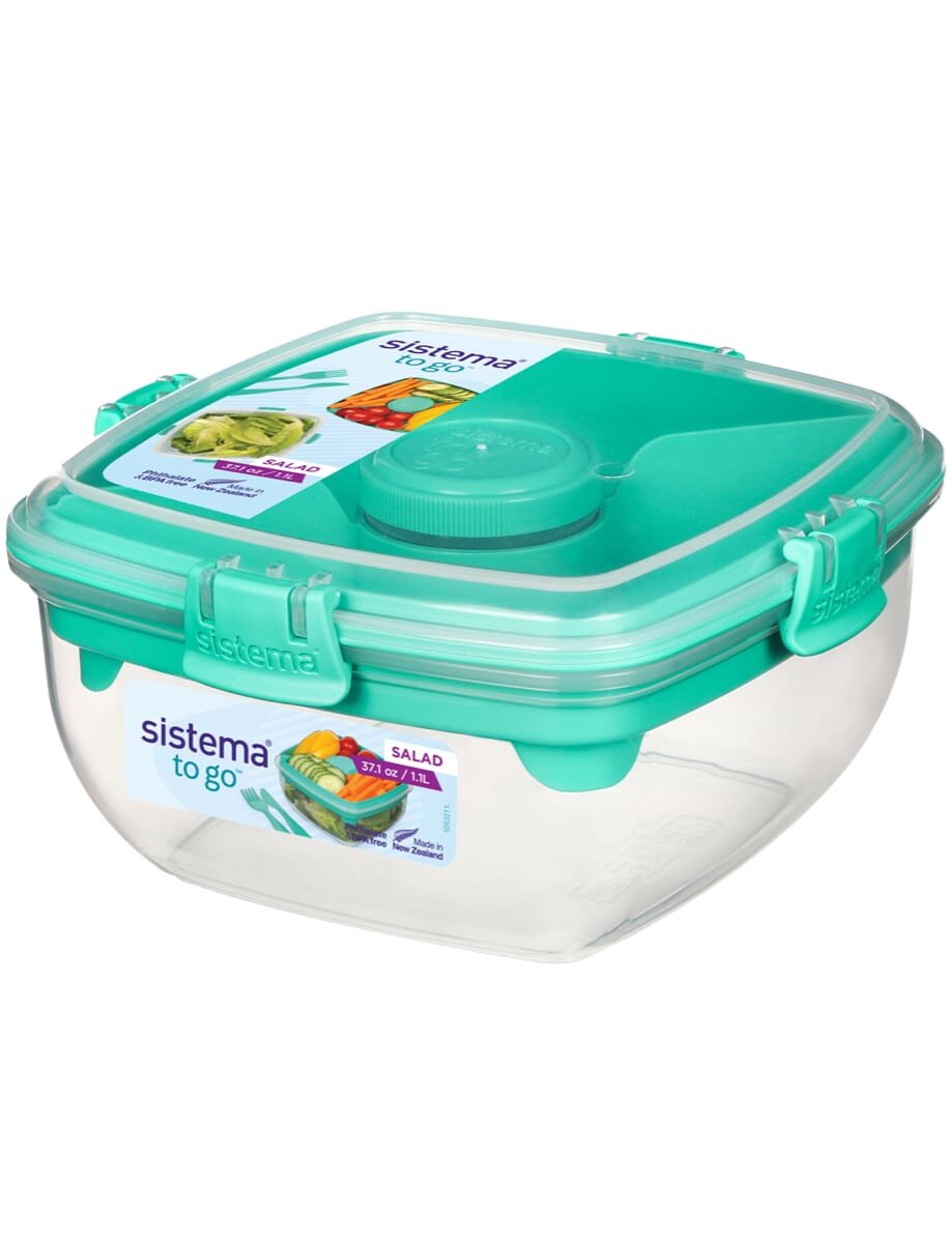 Sistema To Go Táper 1,1 L Polipropileno (Pp) Color Menta