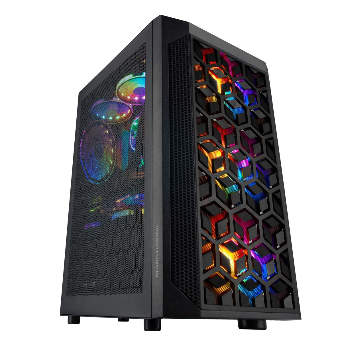 Caja Pc Marsgaming Microatx Mcmesh