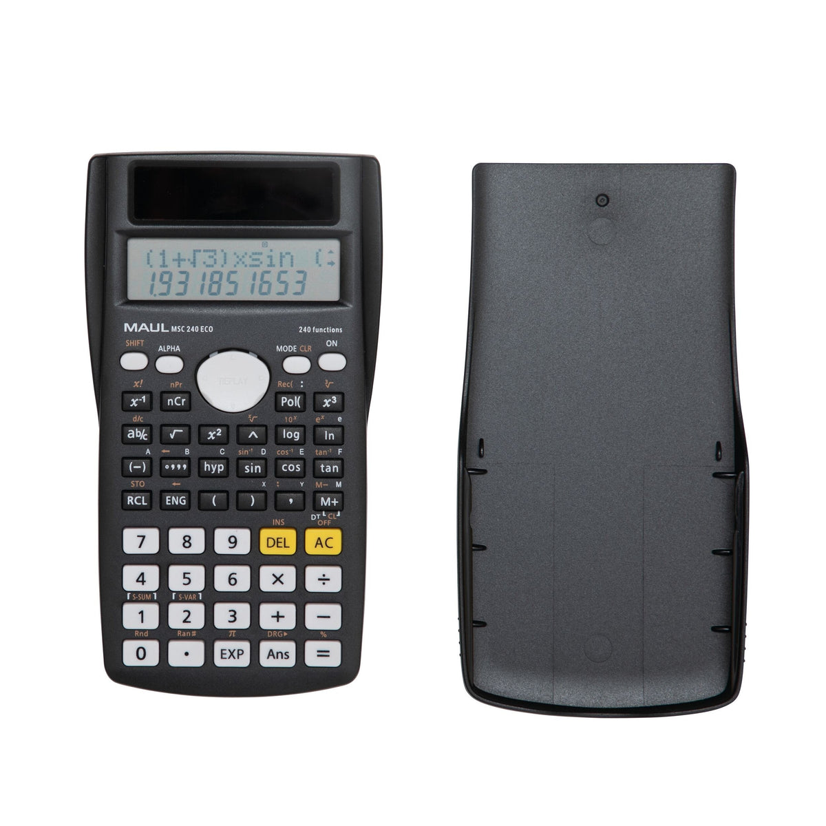 EAN 4002390094689 - MAUL MSC 240 ECO calculadora Escritorio Pantalla de calculadora Negro imagen 2