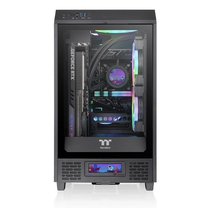 Kit De Panel Lcd Thermaltake Black The Tower 200, Pantalla Ac-066-Oo1nan-A1