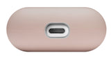 Dbramante1928 Costa Rica - Bolsa Fr Inalámbrico Kopfhrer - Recycelter Plástico, Silicona - Rosa Sandfarben - Fr Apple Airpods (3. Generation)