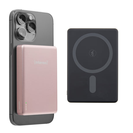 EAN 4034303036240 - Intenso MW10000 Polímero de litio Cargador inalámbrico Rosa imagen 1