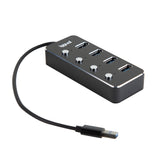 Iggual Hub Tipo A X 4 Puertos Usb 3.1 4buttons