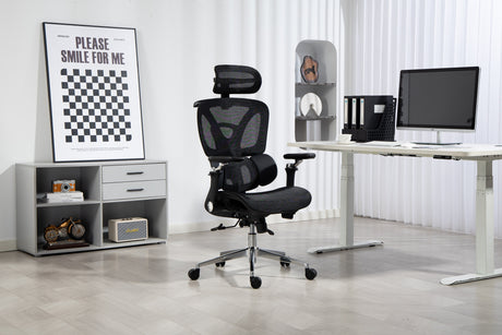 EAN 5901443391562 - Activejet YK848 BK silla de oficina y de ordenador Asiento de malla Respaldo de malla imagen 30