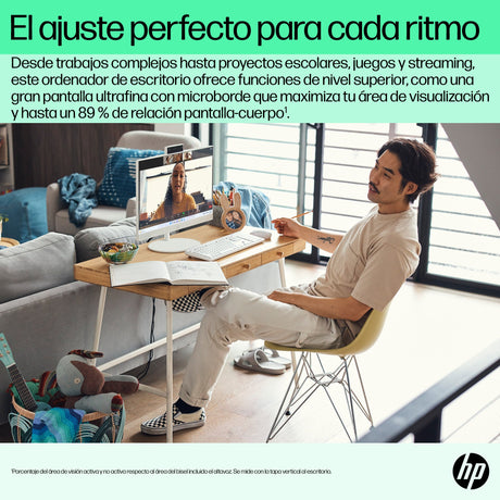 EAN 0198701340331 - HP 24-cr0040ns Intel® Core™ i3 i3-1315U 60,5 cm (23.8") 1920 x 1080 Pixeles PC todo en uno 8 GB DDR4-SDRA imagen 11
