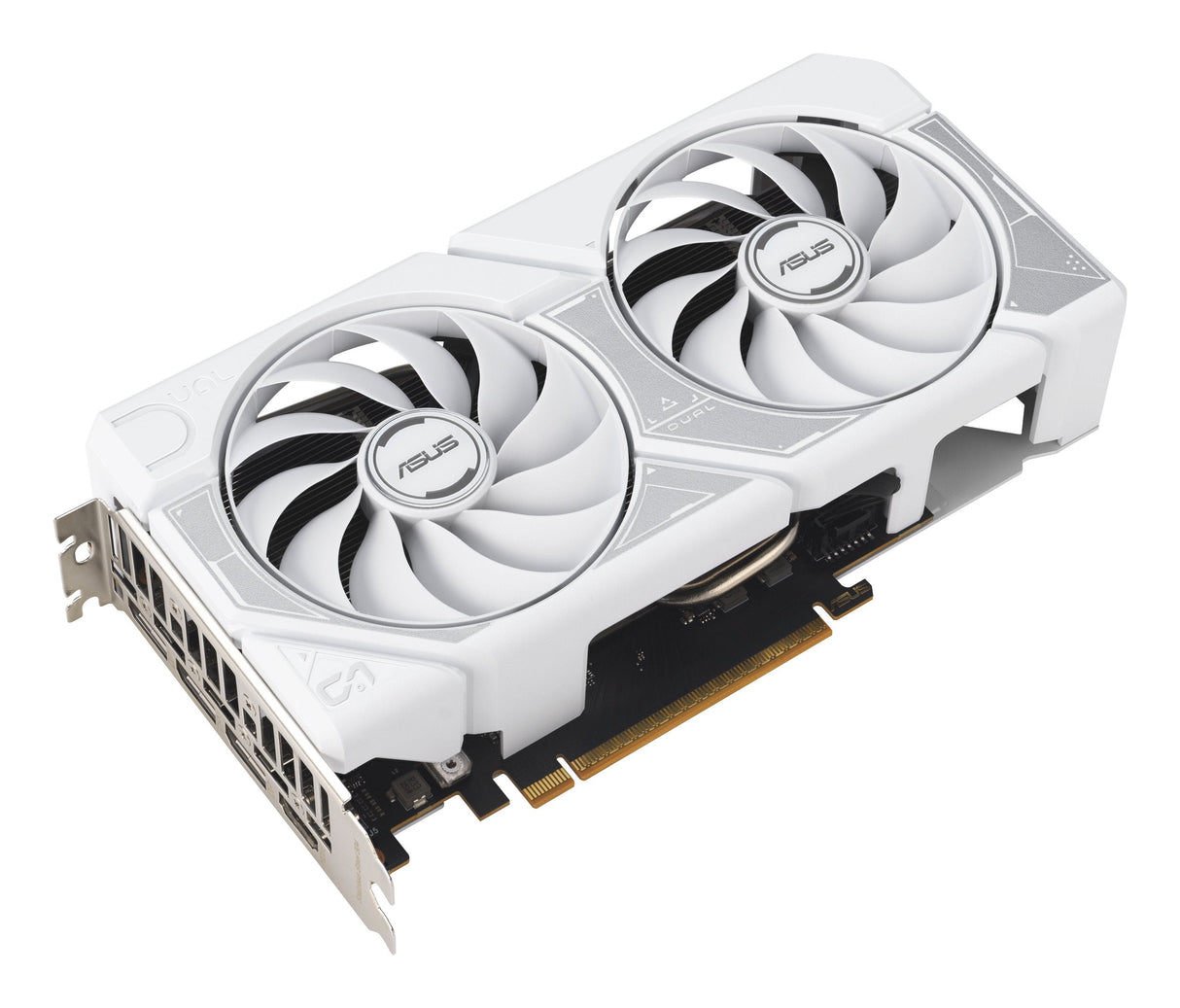 Graphics Card Asus Nvidia Geforce Rtx 5060 8 Gb Gddr7 128 Bit Pcie 5.0 16x Dual Slot Fansink Dual-Rtx5060-O8g-White