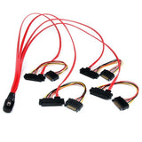 Startech Cable 50cm Sas Serial Attached Scsi Sff 8