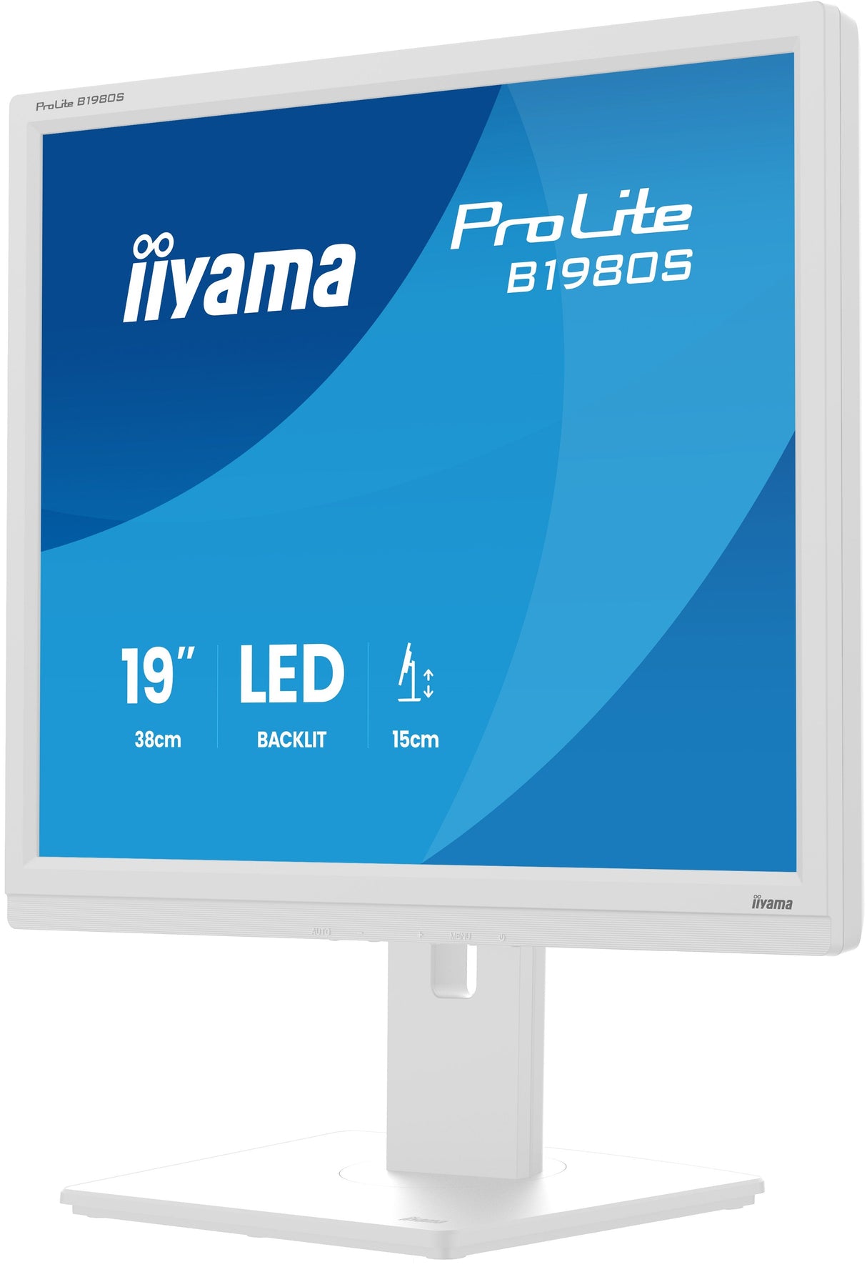 Monitor  Iiyama Prolite B1980s-W1 19" 1280 X 1024 Pixeles Svga Led Blanco