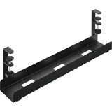 Inline® Cable Guide Rail, For Under-Table Mounting, With Screw Clamps, Black
