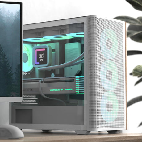 EAN 4711099479764 - Aerocool D301A Mini Tower Negro, Madera imagen 6