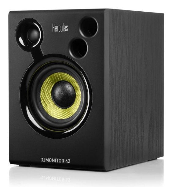 Hercules Altavoces Dj Monitor 42 (4780886) Hercules Djmonitor 42, Alámbrico, Rca/3.5mm/Terminal, 40 W, 60 - 20000 Hz, Negro