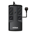 EAN 8051122173648 - Nilox NXGCLIO8501X5V2 sistema de alimentación ininterrumpida (UPS) Línea interactiva 0,85 kVA 595 W 6 sal imagen 1