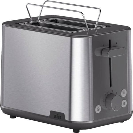 EAN 8021098005236 - Braun HT 1510 GY 6 2 rebanada(s) 900 W Gris, Acero inoxidable imagen 1
