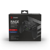 EAN 5901986046899 - Savio RAGE WIRELESS - gamepad - tradlo Negro USB Analógico PC, Playstation 3 imagen 8